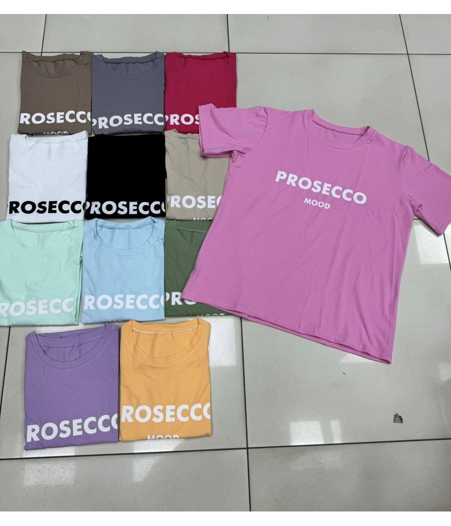 T-shirt z napisem Prosecco Mood